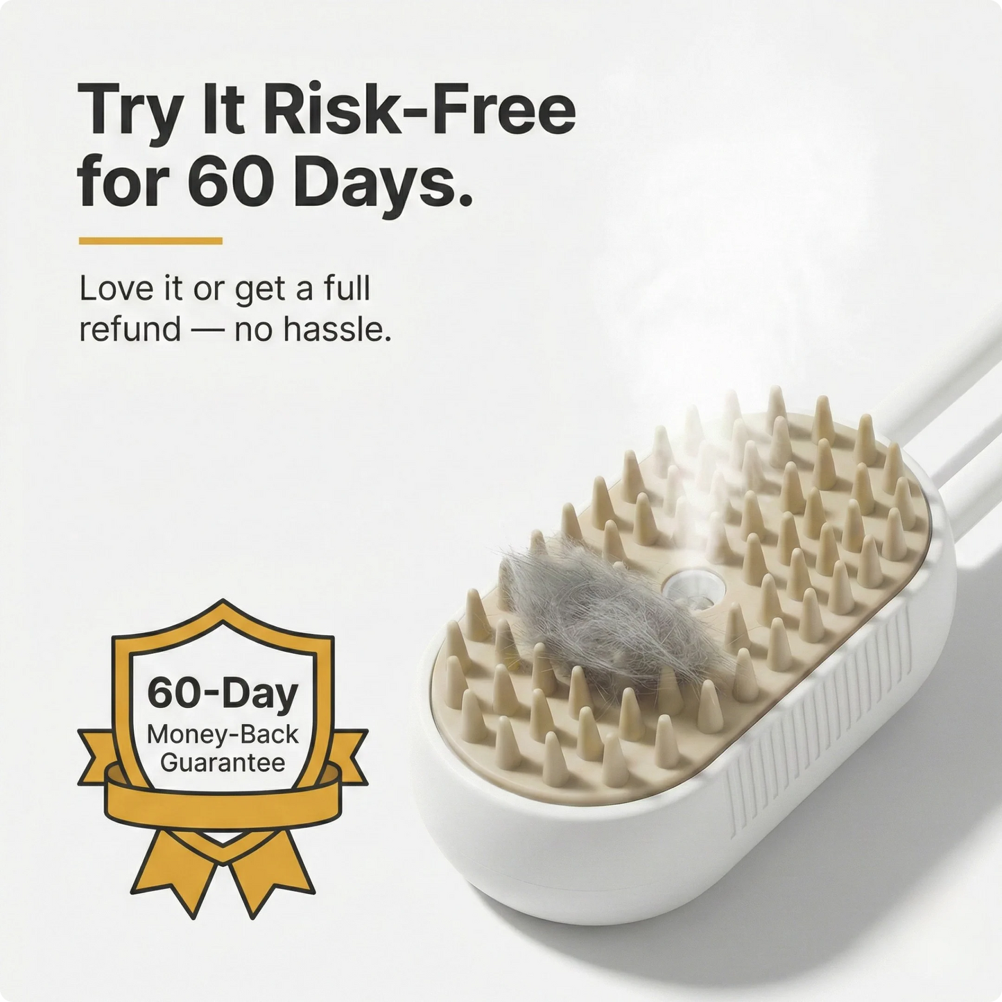 Pawnvana VetChoice™ Calming Steam Spa Brush