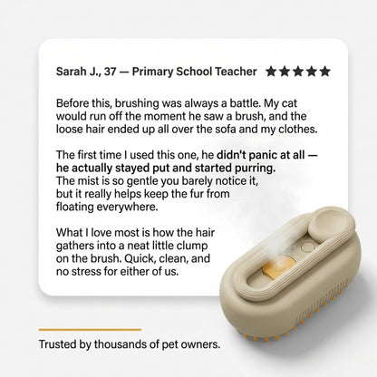 Pawnvana VetChoice™ Calming Steam Spa Brush