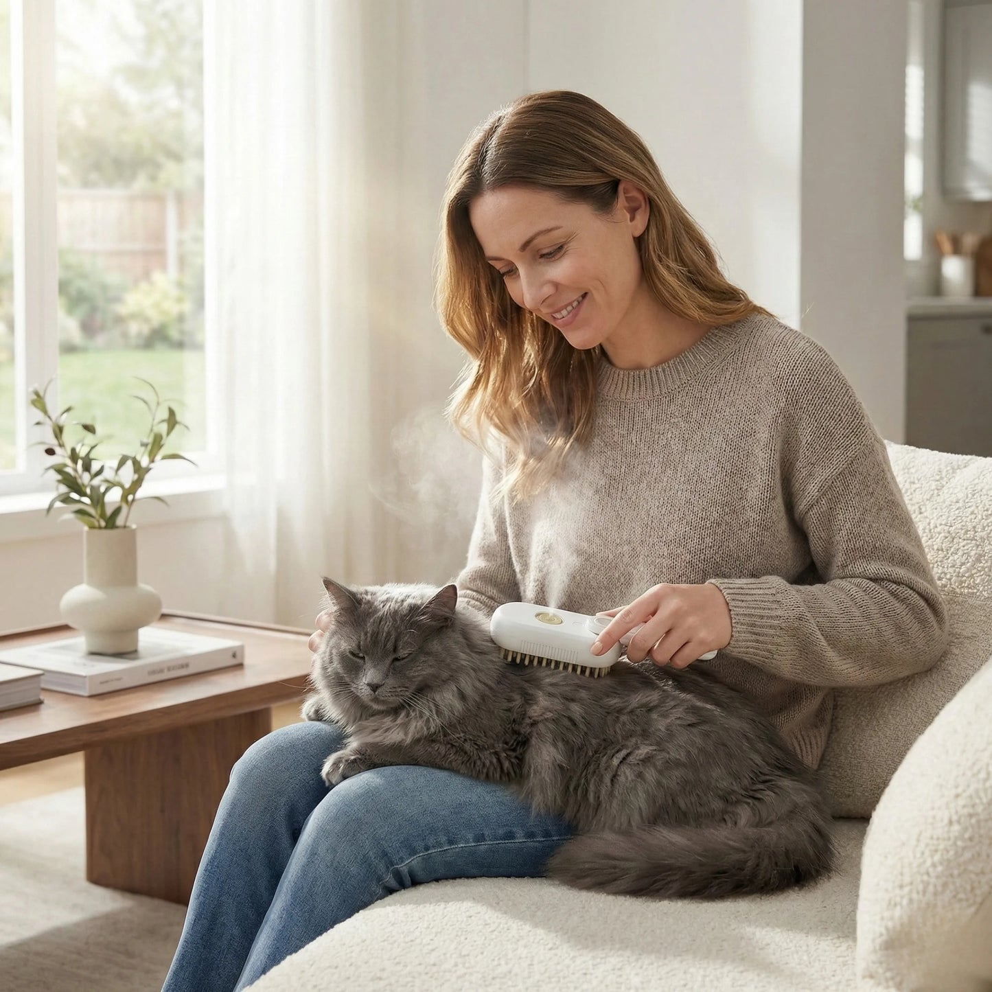 Pawnvana VetChoice™ Calming Steam Spa Brush