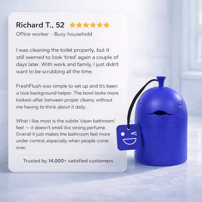 FreshFlush™ Cistern Gel Toilet Cleaner  -  Up to 1200 flushes