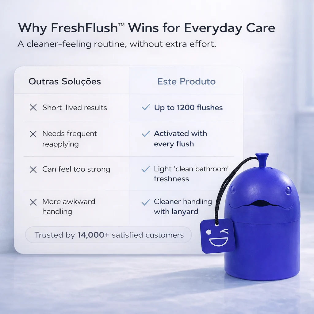 FreshFlush™ Cistern Gel Toilet Cleaner  -  Up to 1200 flushes